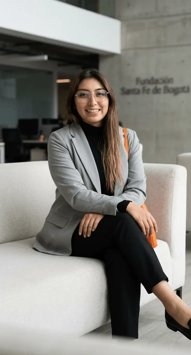 Angie Nathaly Verdugo R., máster en pacientes oncológicos